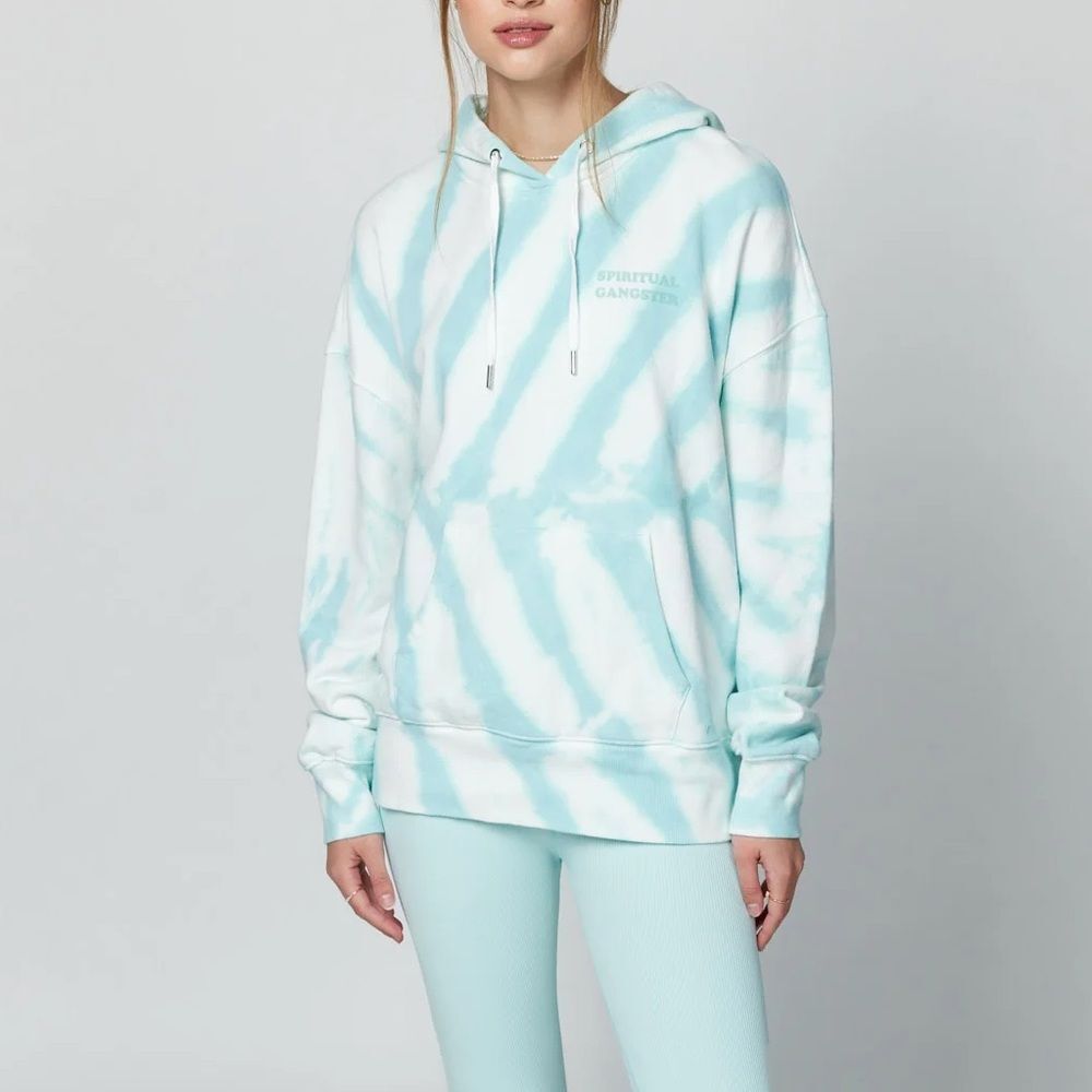 NWT Spiritual Gangster Phoebe Spread Kindness Oversize Hoodie Small - Picture 3 of 6